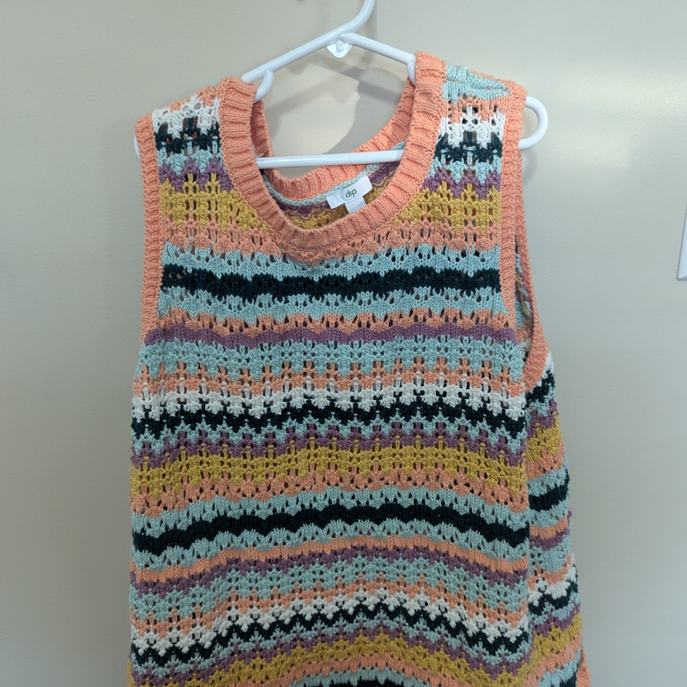 Dip Crochet Tank Top